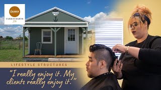 Ulrich Cabin Shell Becomes a Hair Salon