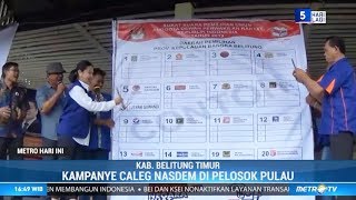 Suasana Kampanye Caleg di Daerah Terpencil