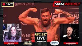 UFC 257: McGregor vs Poirier | LIVE Coverage