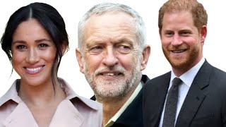 Jeremy Corbyn Drags the Royals and the UK media in explosive Harry and Meghan interview