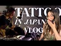 Getting a Tattoo in Japan VLOG 🇯🇵  Regrets + Cost / Harajuku Food + Shibuya shopping