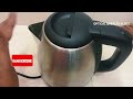 how to use electric kettle in tamil how to make hot water in a kettle pigeon kettle unboxing