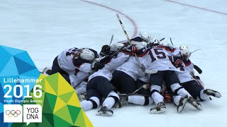 Ice Hockey - ​Women's Preliminaries - Slovakia v Norway | ​Lillehammer 2016 ​Youth Olympic Games​