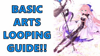 BASIC ARTS LOOPING GUIDE WITH CASTORIA! (Fate/Grand Order)