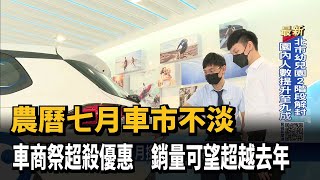 疫情降級衝買氣 農曆7月車市可望超越去年－民視台語新聞