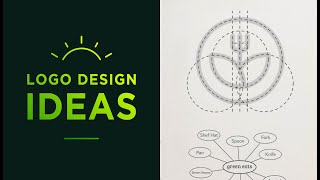 Logo design Ideas - Case Study 07 - Green Food Logo design