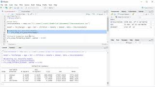 Run Stepwise Regression in R