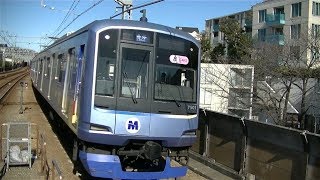 横浜高速Y500系Y511F各停元町･中華街行き 東横線多摩川駅入線