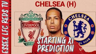 Liverpool Starting XI Prediction vs Chelsea | COME ON LIVERPOOL #shorts
