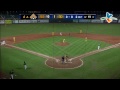 20130615 cpbl 獅v.s象 6上鄭錡鴻滿壘時又送出保送 統一獅再度擠回1分 10 1