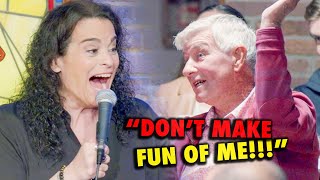 Funny Australian man won't let me roast him  | Jessica Kirson Crowd Work Special Excerpts