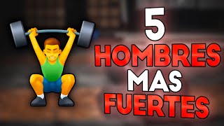 🌍💪 Los 5 HOMBRES más FUERTES del MUNDO ¡No lo creerás!