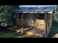 Australian Country Cabin / Shack Build - Start to Finish - Urban Garden Build