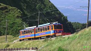 MG Ferrovia Monte Generoso | Automotrices Bhe 4/8 11-14 | Swiss trains, cog narrow gauge 800mm