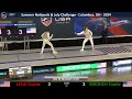 final div iii women s foil lenk v simonov summer nationals columbus oh 2024