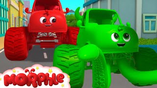 Monster Truck Madness - Trucks and Vehicles | Cartoons for Kids | My Magic Pet Morphle