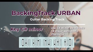 Urban Soul: Backing Track in C#m for Improvisation #BackingTrack #Guitar