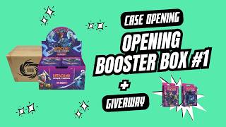Opening THE FIRST Riftbound Unleashed Booster Box From a CASE! + Starter Decks Giveaway (Part 1/6)