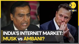 Musk's Starlink challenges Ambani's JIO in an epic tech tussle | World Business Watch | WION