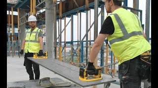 Soulevez et transportez avec la ventouse Grabo 18V by Dewalt !