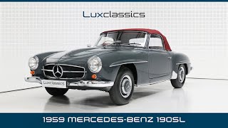 Lux Classics Mercedes-Benz 190SL W121 (1959) Superb restoration Right hand drive - SOLD