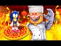 SONIC vs PAPA PIZZA'S PIZZERIA!