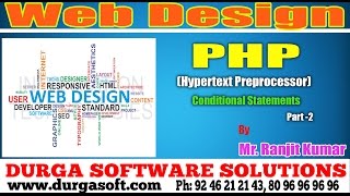 Php tutorials||onlinetraining||Php ||Conditional Statements Part-2 by Ranjit kumar
