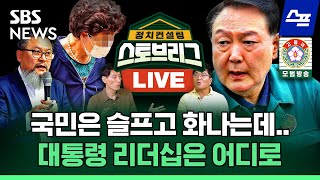 [스프] 무속논란 처가리스크...대통령 리더십 괜찮을까? / 정치스토브리그 / SBS