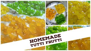 Homemade Tutti Frutti | బొప్పాయి తో ట్యూటీ ఫ్రూటీ ఎలా చేయాలో తెలుసా? | Tutti Frutti by TIPS \u0026 TREATS