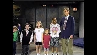 Kids Tell Jokes on Letterman, June 9, 1992
