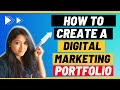 How to create a Digital Marketing Portfolio? Social Media Marketing Portfolio