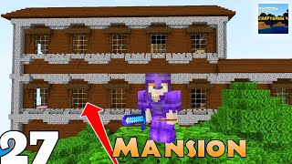 I Found A Woodland Mansion in Craftsman 4 - Survival Gameplay Part 27