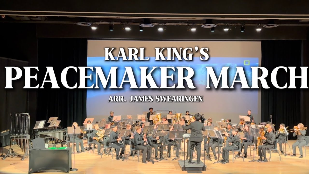 Peacemaker March Karl L King Arr Swearingen Youtube