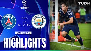 HIGHLIGHTS - PSG vs Manchester City | UEFA Champions League 24/25 | TUDN