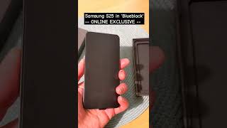 Samsung S25 in Blueblack UNBOXING #samsung #samsungs25 #S25 #blueblack #exclusive