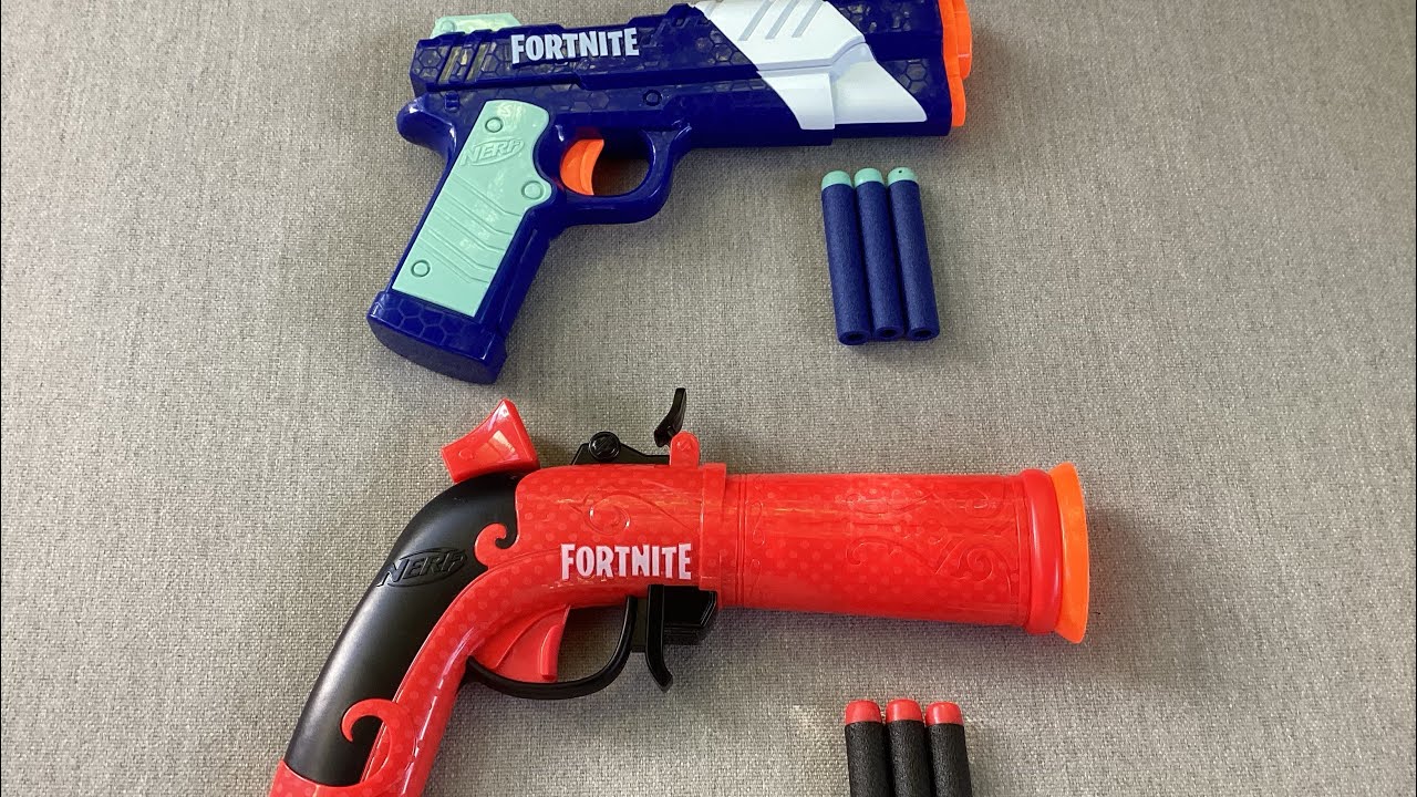 Nerf Fortnite Dual Pack Unboxing And Review - YouTube