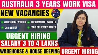 New Vacancies Australia 🇦🇺 2 Free Work Permit Visa 2024 | Processing Time 2 Weeks Only |