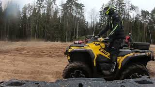 ATV ODES 650L V Twin 2022 vs Can am outlander 650XT 2014 - HD 1080p