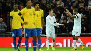 England vs Brazil 2-1 Official Goals and Highlights, Wembley 06.02.13 | FATV