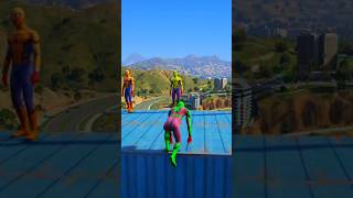 GTA 5 Epic Ragdolls | Spider-Man Jumps/Fails ep.314 #shorts