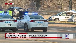 One dead in wreck at Shelby Drive, Millbranch