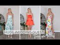 HUGE WEDDING GUEST TRY ON HAUL | Emily Wilson Fashion