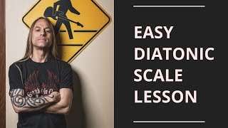 Easy Diatonic Scale Lesson | Intervals & Movable Scale Shapes