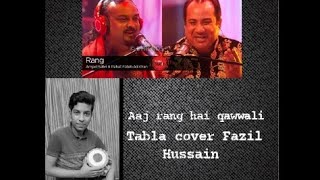 Aaj rang hai qawwali tabla cover #FazilHussainOfficial ||