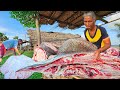 Wow!! Outdoor Nature Village Style Street Fish Market Beautiful Secret Island