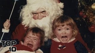 Top 10 Scariest Mall Santa's Of All Time