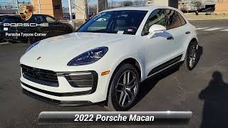 Certified 2022 Porsche Macan Base, Vienna, VA NLB09132