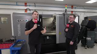 Hurco TM10Mi Driven Tool CNC Lathe at Varlowe Industrial Services