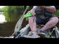 River kayaking produces Swamp monster