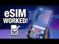 Samsung Galaxy S25 FE - How to Set Up eSIM